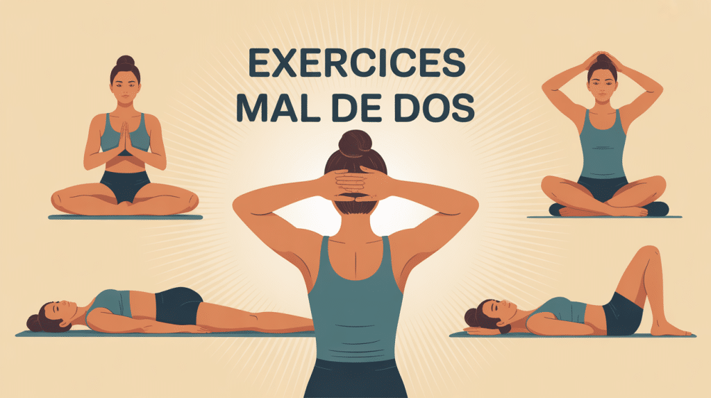 illustration 7 exercices pour dire adieu au mal de dos relaxation