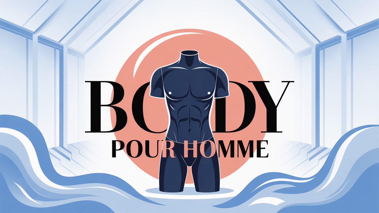 body pour homme stylisé moderne