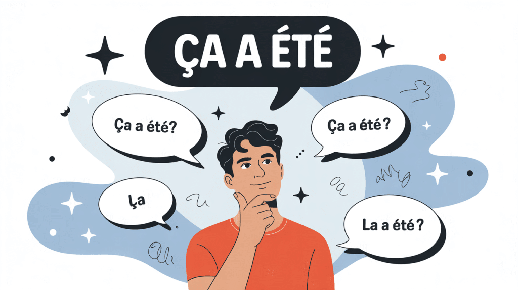 illustration sur ça été ta journée ou ça était en français