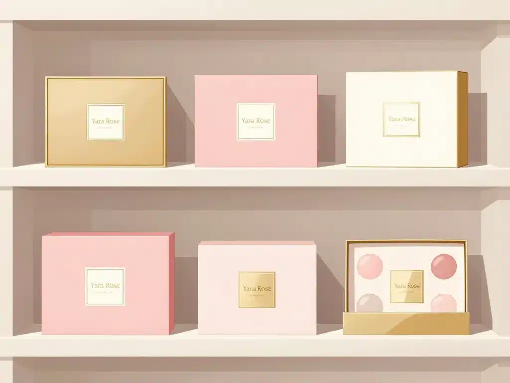 différentes versions coffret yara rose comparaison packaging