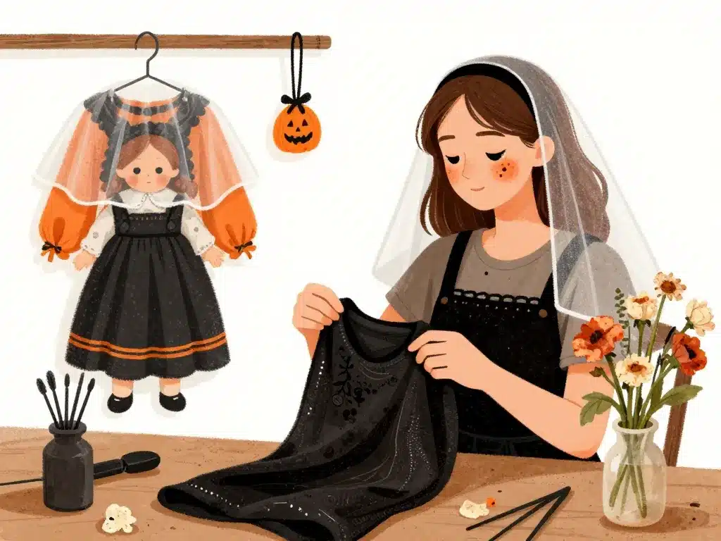 deguisement femme halloween original diy accessoires simples