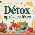 detox apres les fetes table fruits legumes eau