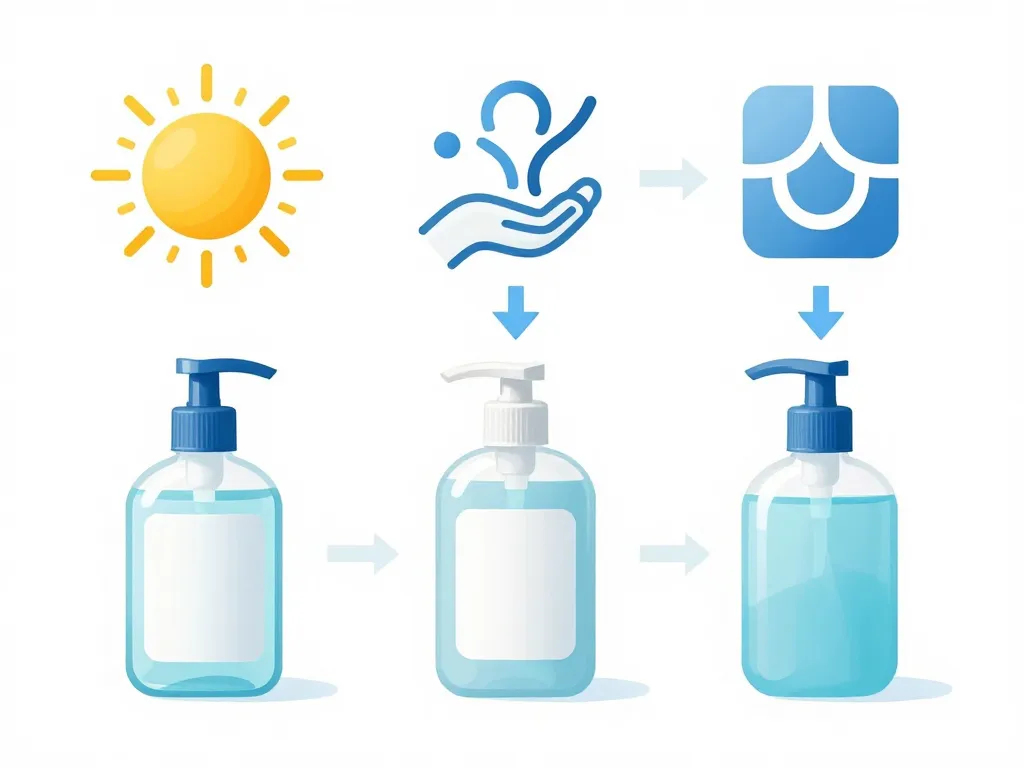 diagramme conservation gel hydroalcoolique périmé stockage optimal