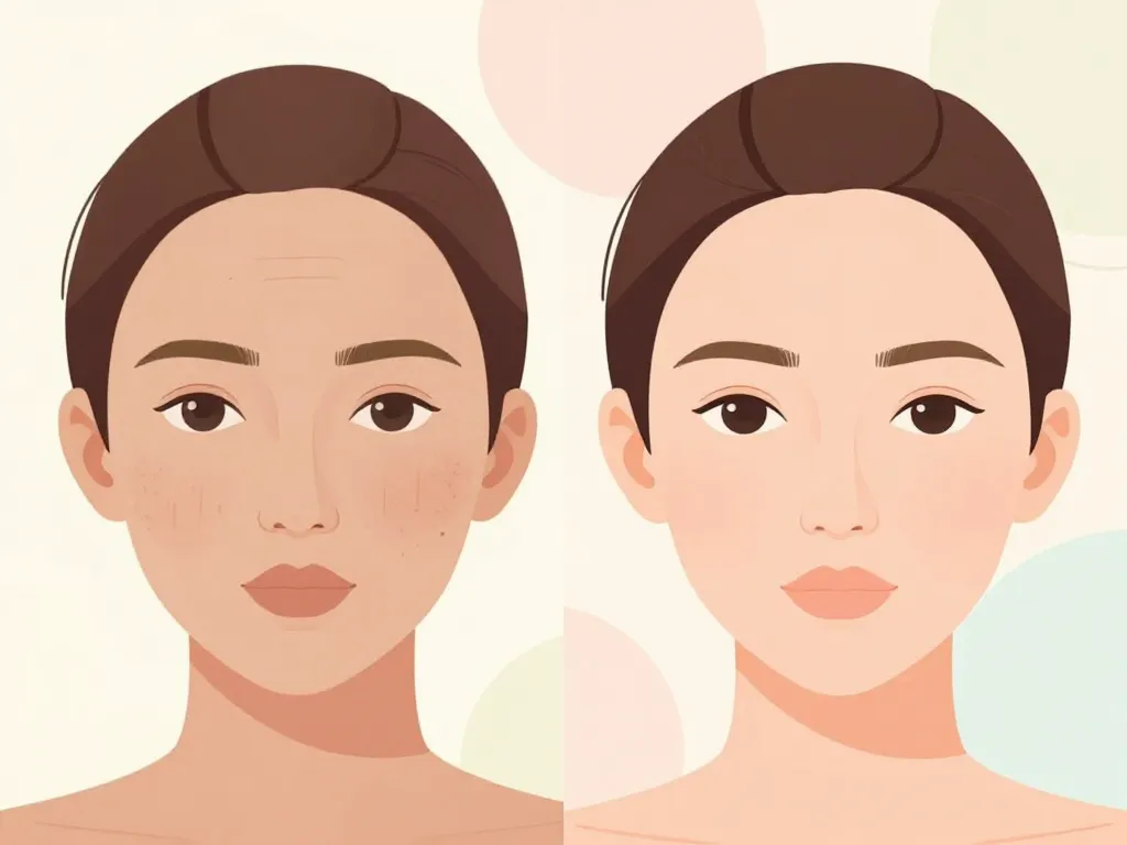 huile de figue de barbarie avant apres effets visage