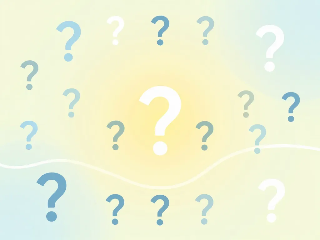 je me pose la question questionmarks diagramme lumière clarté