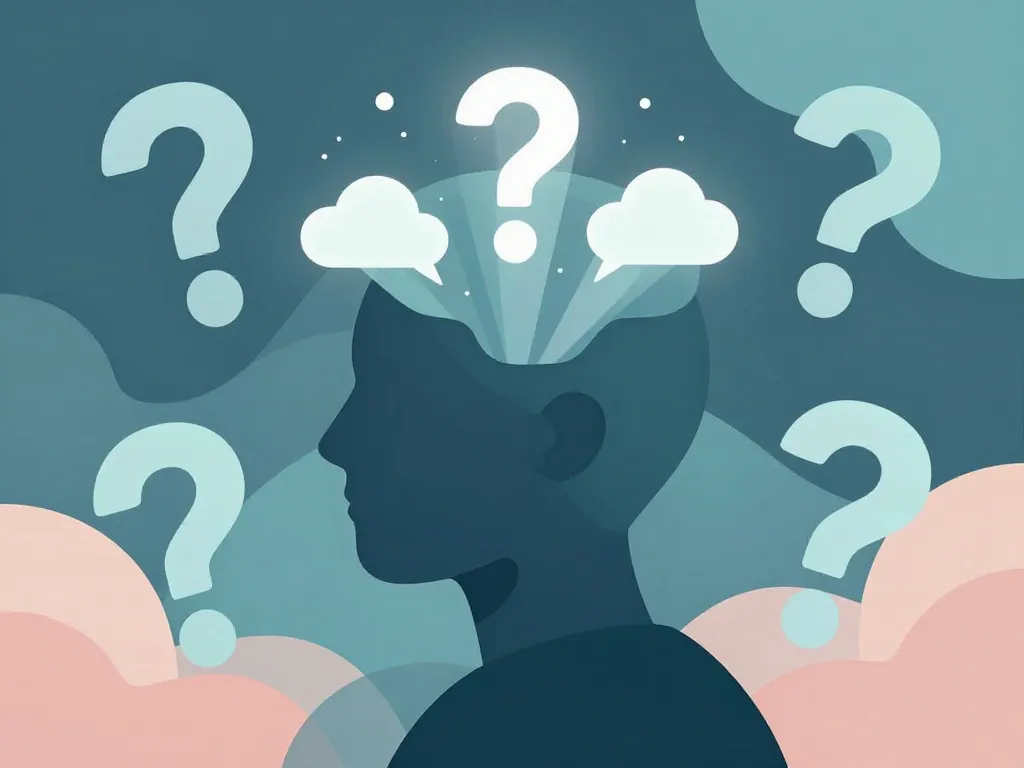 je me suis posée la question image introspection