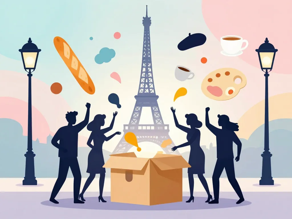 la box que j adore paris image scene personnages box abonnement Paris