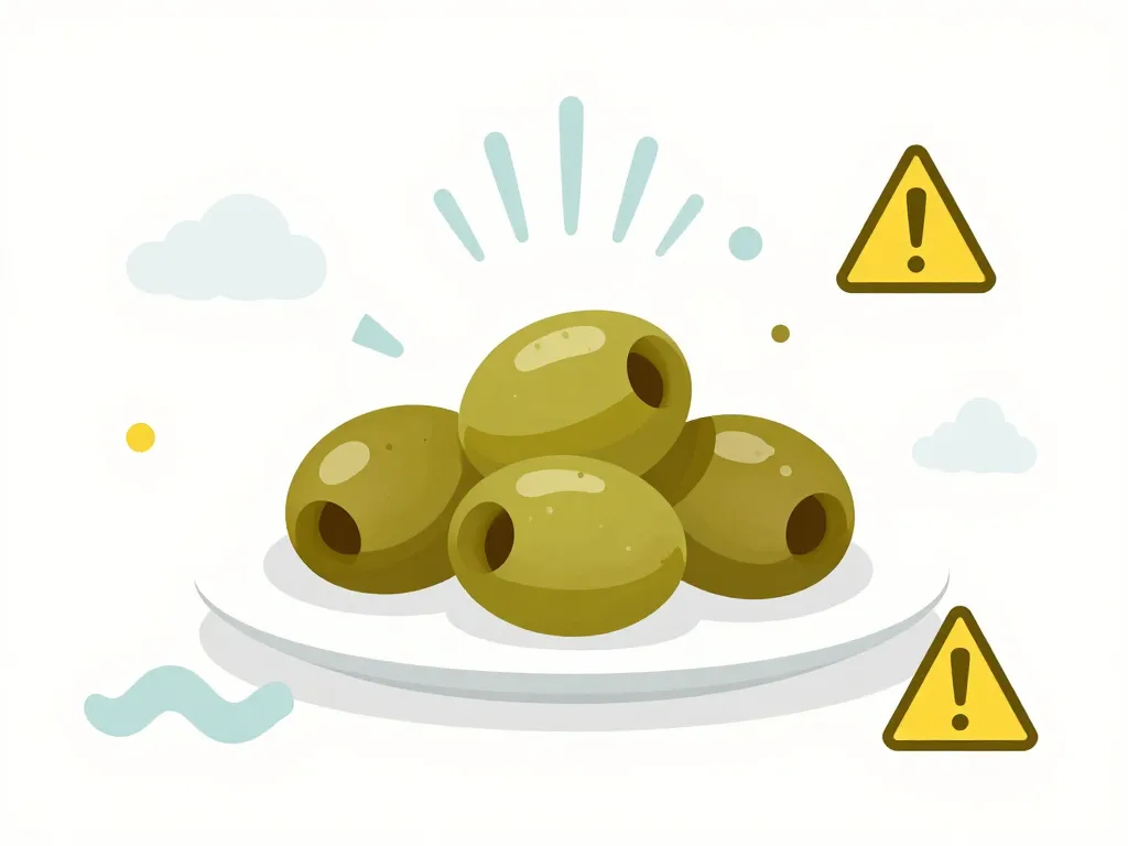 Image des inconvénients des olives sur la santé