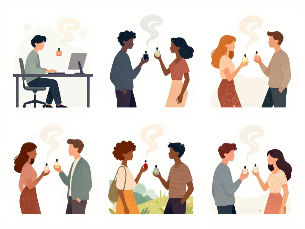 level parfum personnages styles de vie situations