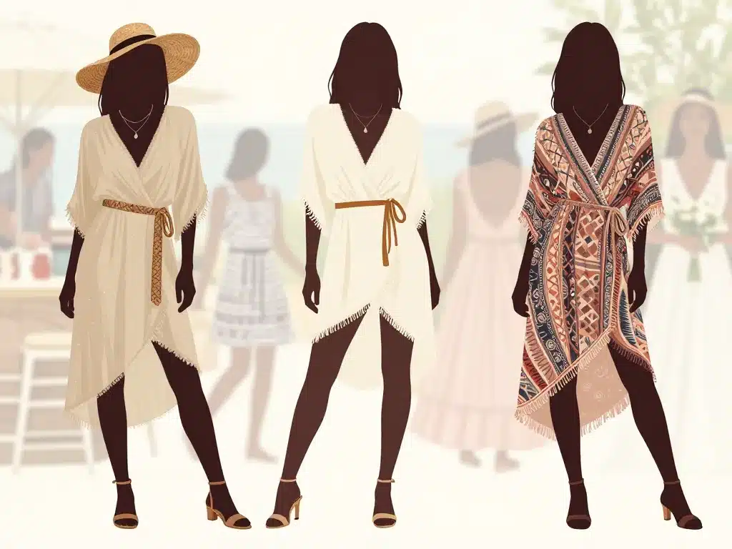 ma boheme robe cache-cœur portée avec accessoires selon l’occasion