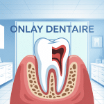 onlay dentaire restauration dent abîmée