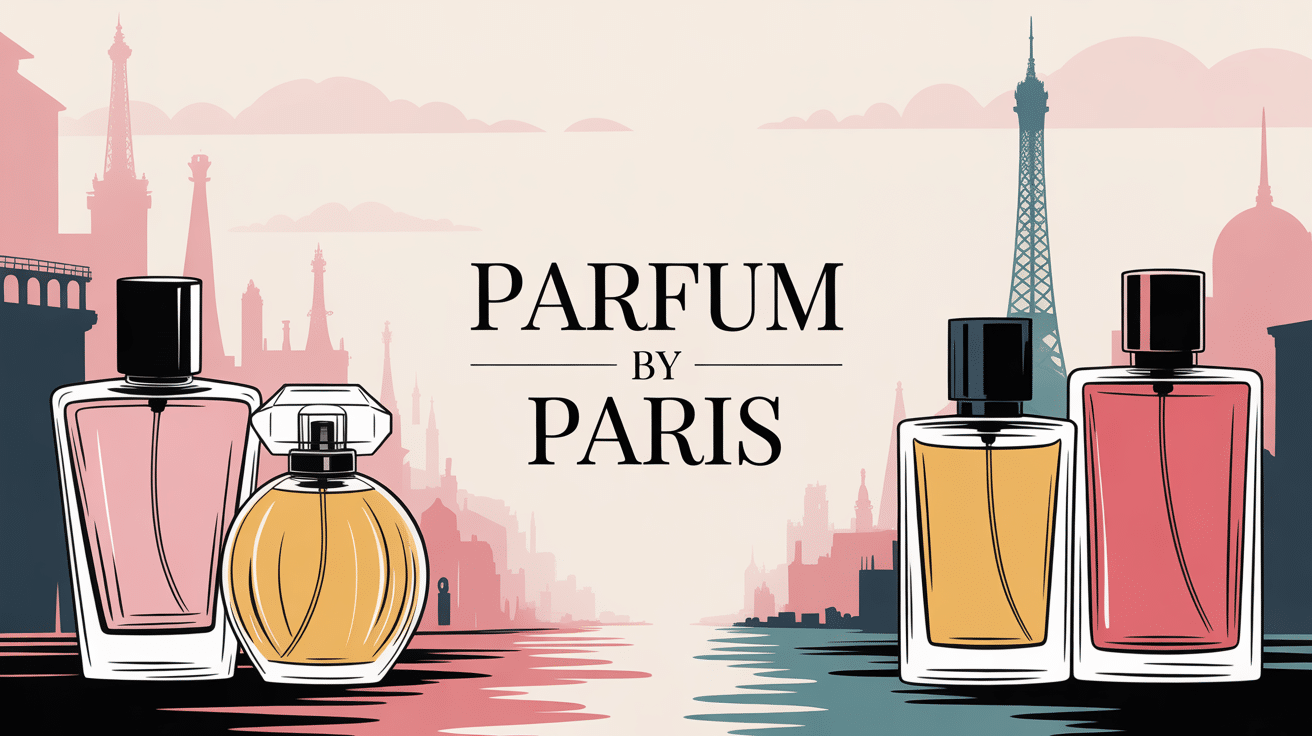 illustration parfum by paris flacons raffinés toit de paris