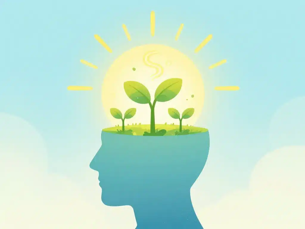 profite de la vie illustration mindset positif