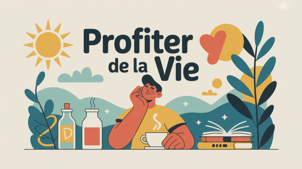 profite de la vie image inspiration détente