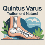 Illustration centrale quintus varus traitement naturel pied plantes chaussure