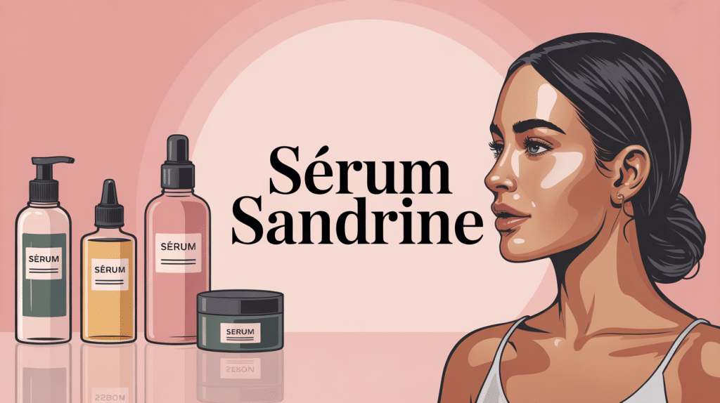 serum sandrine avis peau rayonnante flacon stylisé