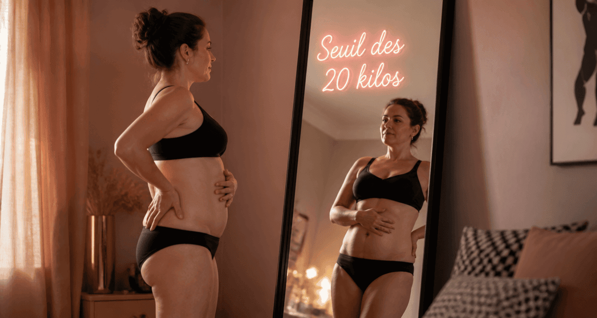 a partir de combien de kilos perdu la peau pend femme relâchement