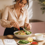 aliments brûle graisse salade quinoa citron épinards
