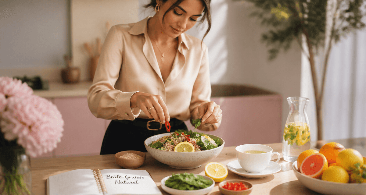 aliments brûle graisse salade quinoa citron épinards
