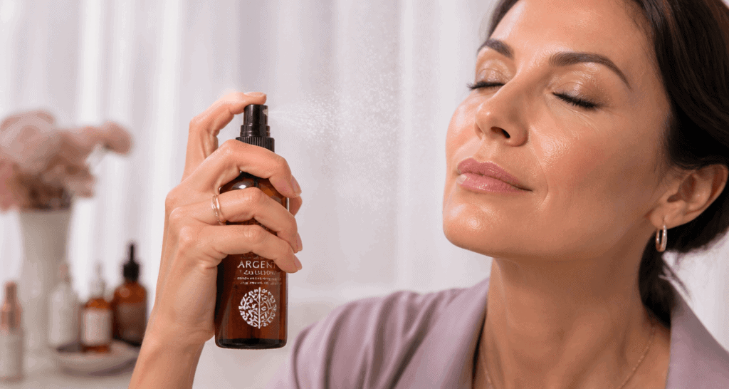 argent colloïdal anti-rides femme vaporisateur visage