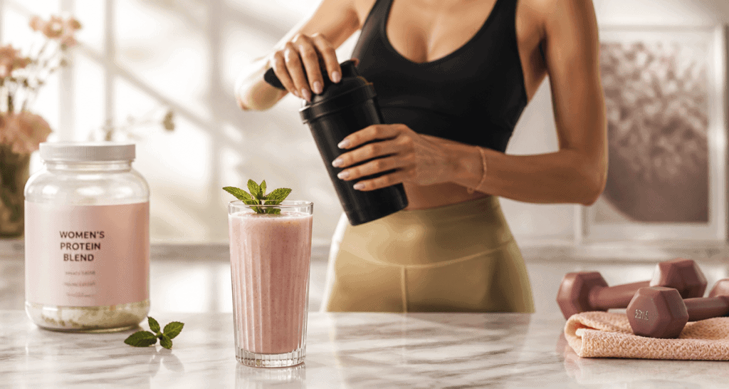 bcaa perte de poids femme préparation shaker