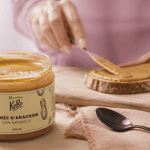 beurre de cacahuete sans sucre sur pain rustique