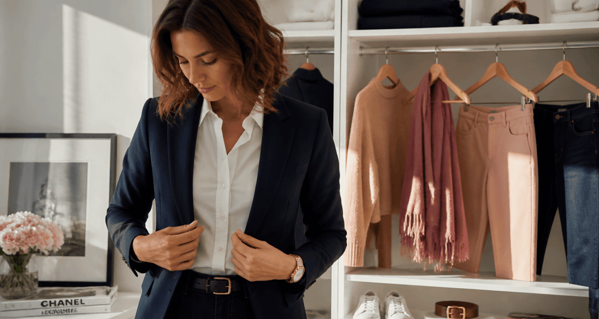 Bien habillé femme blazer dressing élégant