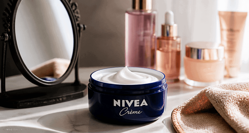 crème nivea bleu avis dermato sur coiffeuse