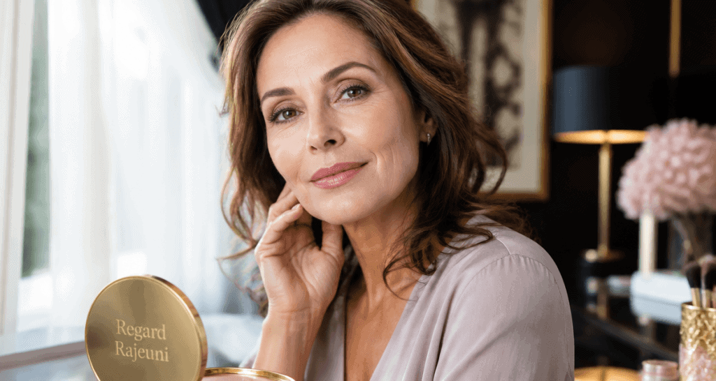 Paupières tombantes photos femme mature avant après