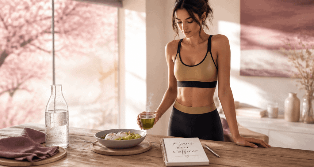perdre poids 1 semaine femme petit déjeuner sain