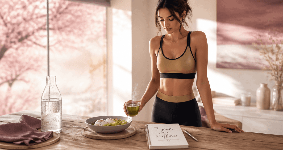 perdre poids 1 semaine femme petit déjeuner sain