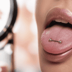 piercing langue surface horizontal titane G23
