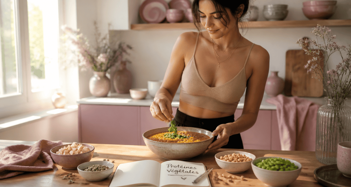 Proteines vegetales pour maigrir femme cuisine curry tofu edamame