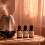 quelle huile essentielle pour diffuseur sur table élégante