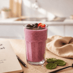 smoothie proteine pour maigrir avec baies et chia