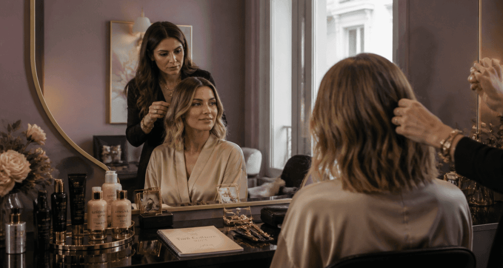 tarif coiffure 2025 coiffeuse cliente salon