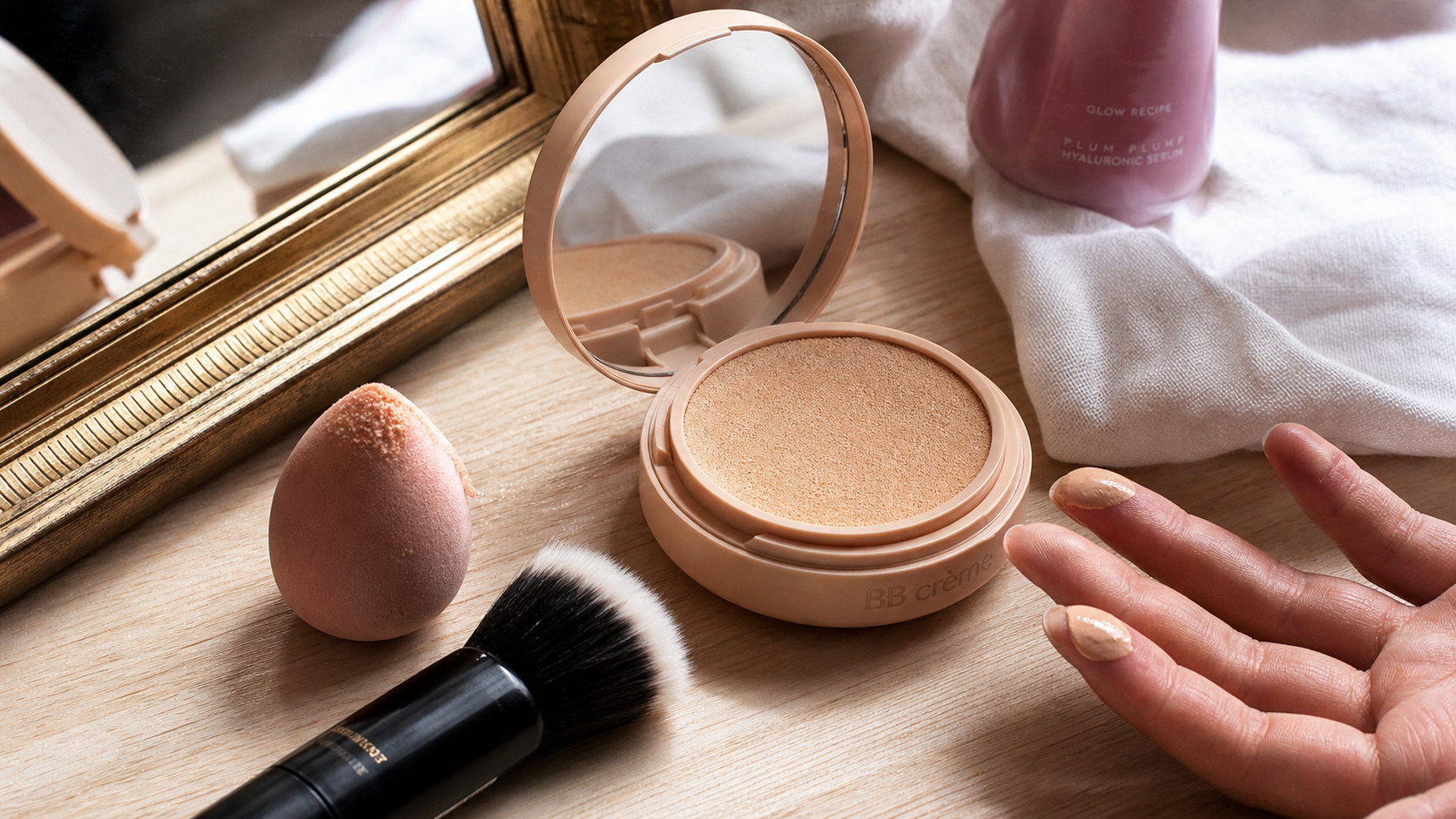 Comment appliquer une BB crème : éponge, pinceau et doigts pour un teint naturel