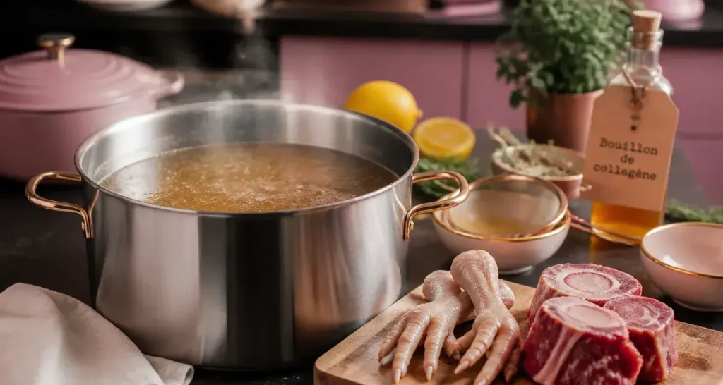 Comment fabriquer du collagene maison : bouillon d’os frémissant