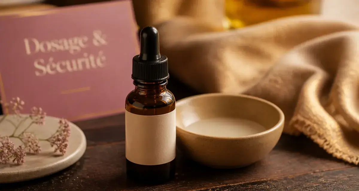 Comment utiliser une huile essentielle : dosage et sécurité