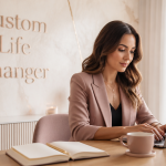 custom life changer avis jeune femme ordinateur