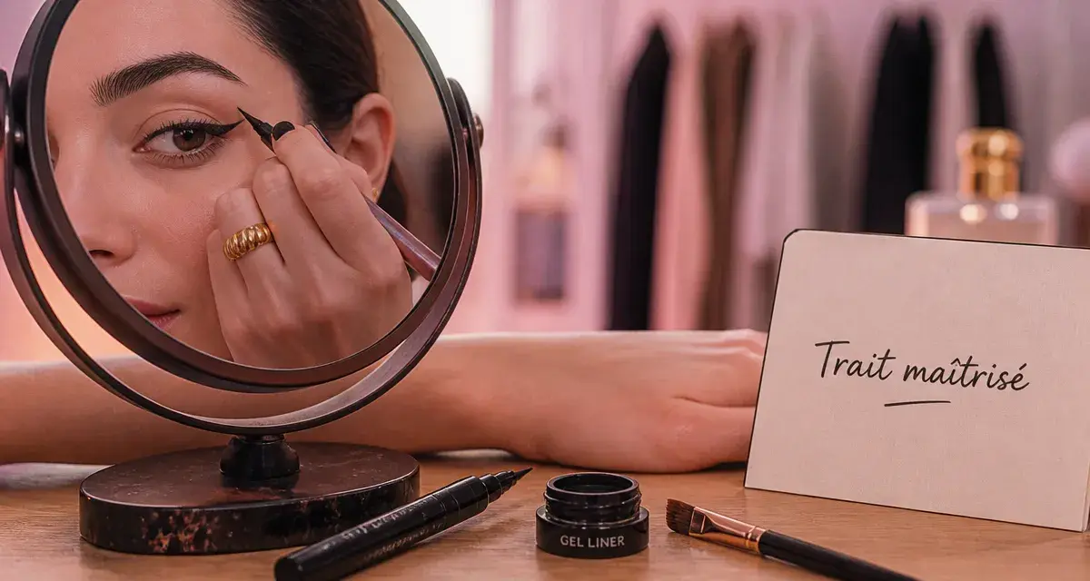 Eye liner comment le mettre : trait maîtrisé sans trembler