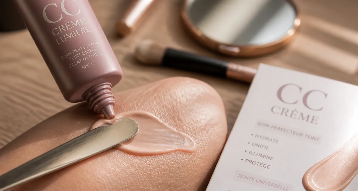 Meilleure cc crème pour unifier le teint sans effet masque