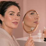 Peeling visage prix femme miroir