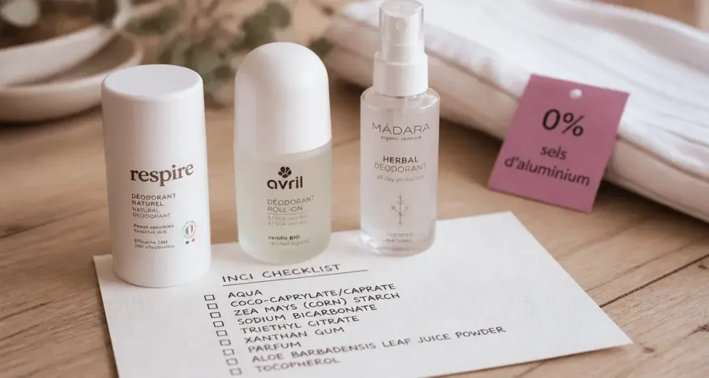 Quel déodorant choisir : stick, roll-on et spray