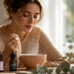 quelle huile essentielle pour déboucher le nez femme vapeur