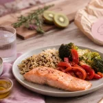 Aliments cicatrisation : saumon, yaourt grec, zinc