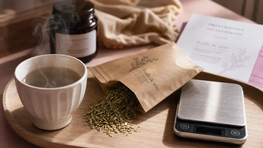 Feuille de séné : 1 à 2 g en tisane, et les précautions à ne pas négliger