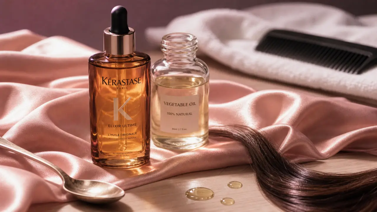 Meilleure huile cheveux : ricin, jojoba ou argan