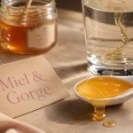 Miel et mal de gorge : cuillère de miel pour gorge irritée