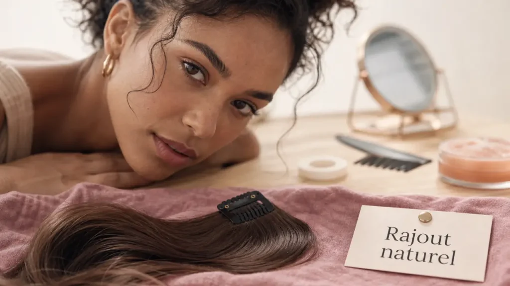 Rajout pour les cheveux pour plus de volume naturel